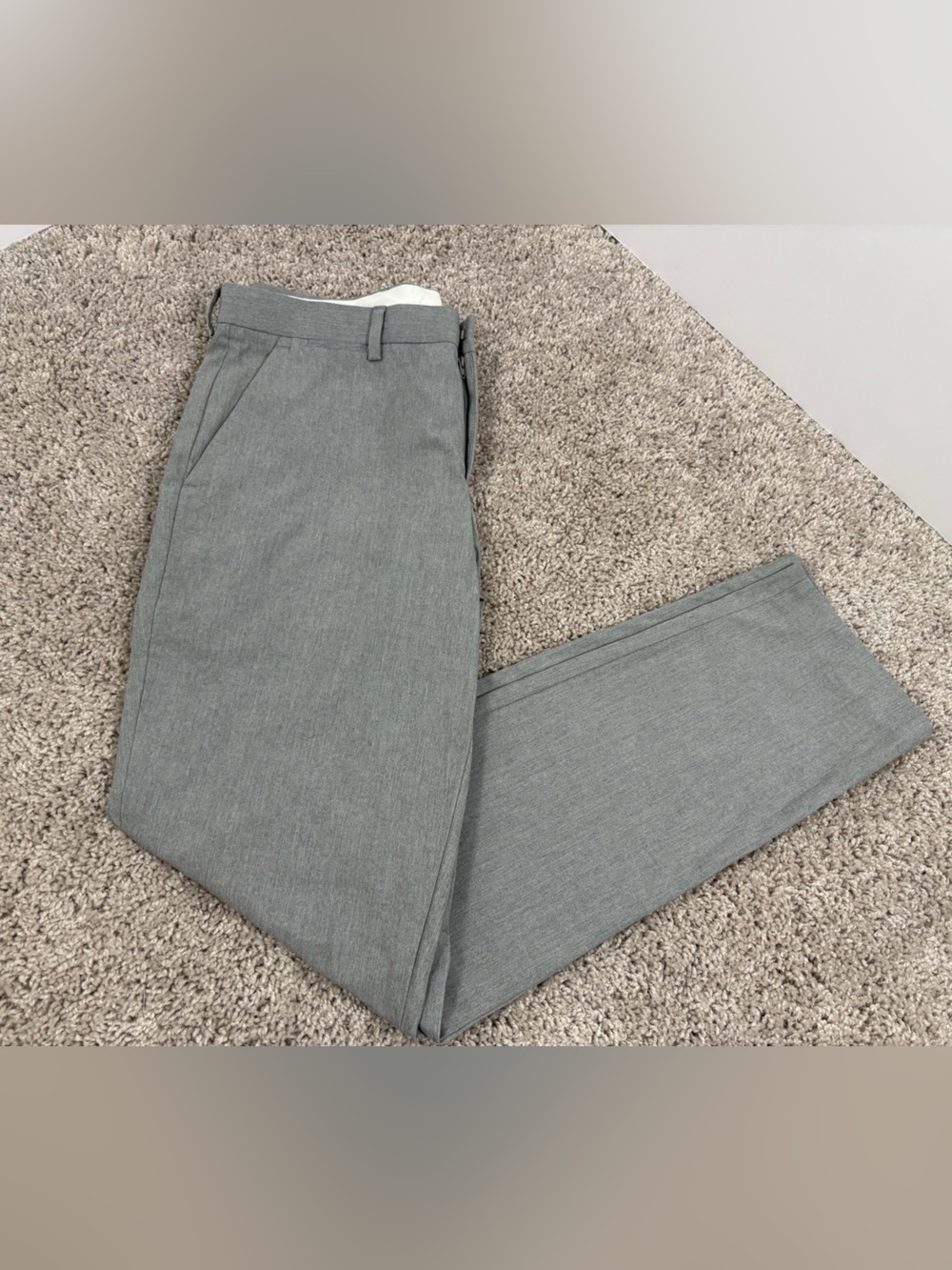 Express Men's Dress Pants in Light Gray